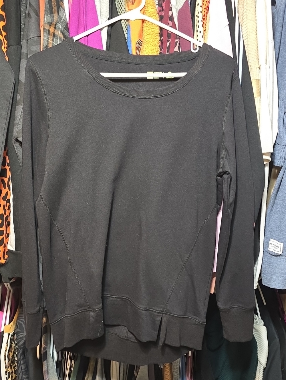 Black Women’s Crewneck Sweater Brand New Small Oversized